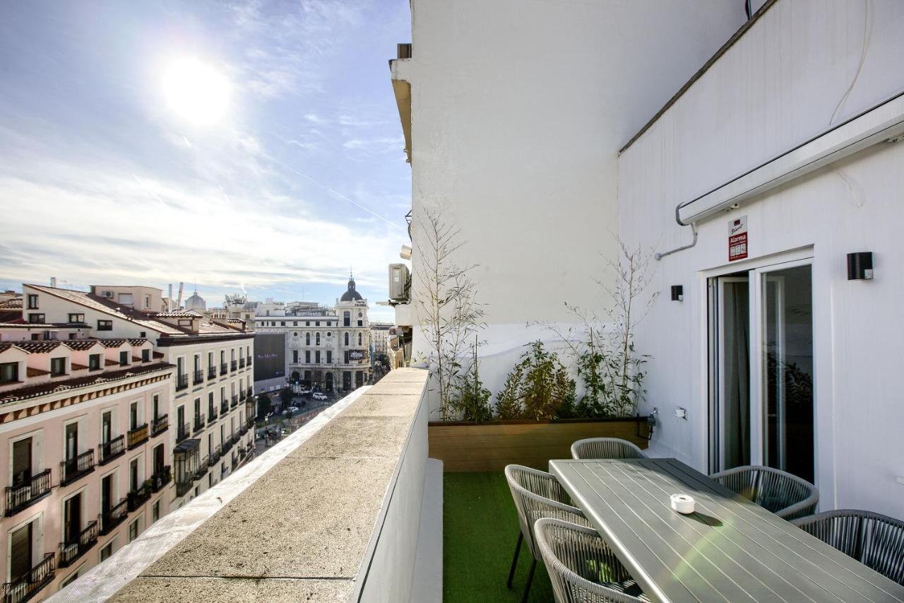 Apartamento El Cielo: Lujoso Atico En Madrid Centro Exterior foto